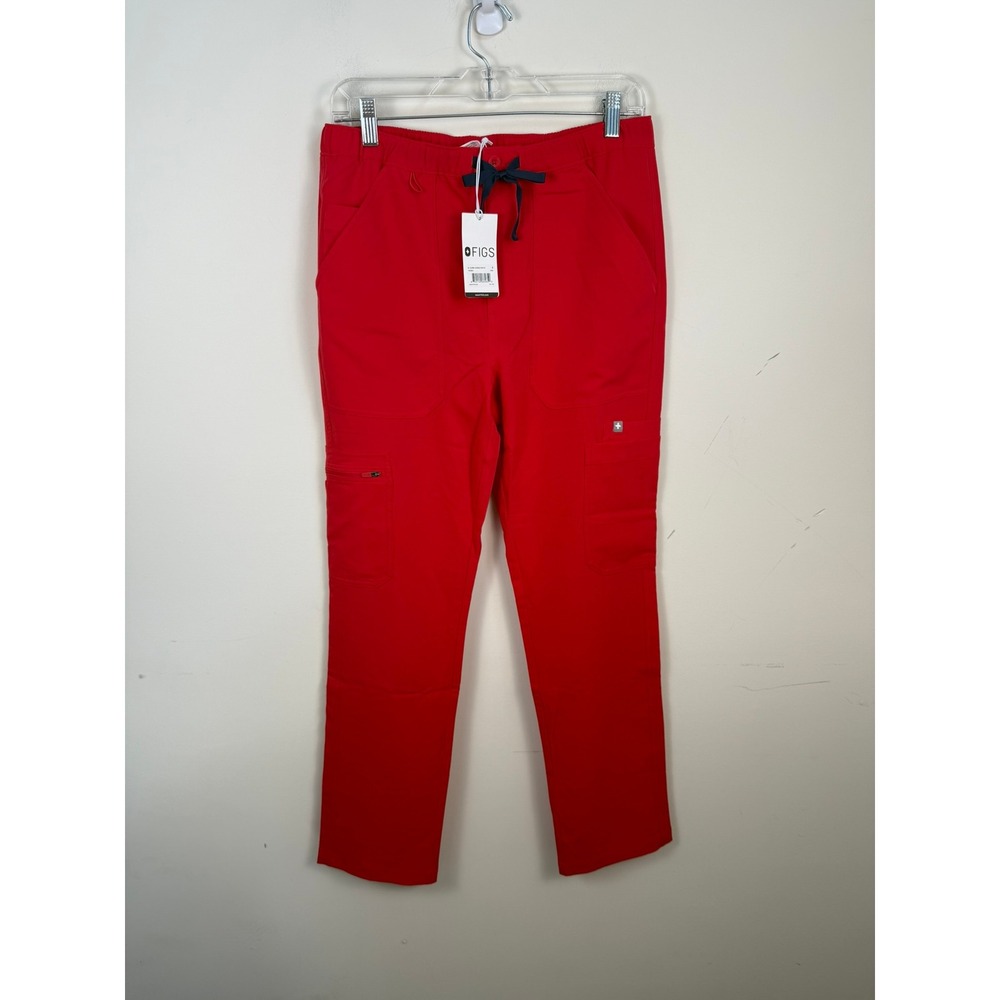 Figs Cairo Cargo Pants Mens Small Red Scrub Pants TM3001 NWT